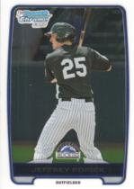 2012 Bowman Chrome Draft Draft Picks #BDPP121 Jeffrey Popick