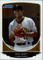 2013 Bowman Chrome Draft Draft Picks #BDPP55 Trae Arbet