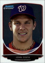 2013 Bowman Chrome Draft Draft Picks #BDPP81 John Costa