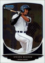 2013 Bowman Chrome Draft Draft Picks #BDPP93 Steven Negron
