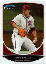 2013 Bowman Chrome Draft Draft Picks #BDPP97 Niko Spezial
