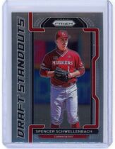 2021 Panini Prizm Draft Picks Draft Standouts #11 Spencer Schwellenbach