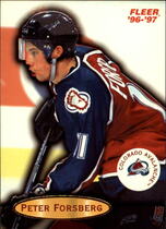 1996 Fleer Base Set #20 Peter Forsberg