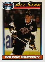 1991 O-Pee-Chee OPC Base Set #258 Wayne Gretzky