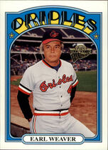 2003 Topps All-Time Fan Favorites #32 Earl Weaver