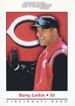 2001 Studio Base Set #43 Barry Larkin