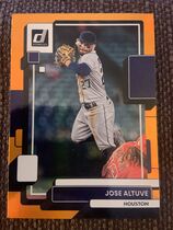 2022 Donruss Holo Orange #120 Jose Altuve