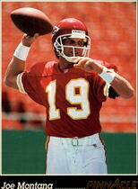 1993 Pinnacle Base Set #277 Joe Montana