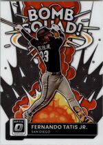 2022 Donruss Optic Bomb Squad #5 Fernando Tatis Jr.