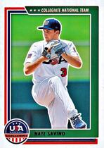 2022 Panini USA Baseball Stars & Stripes (Hobby) #27 Nate Savino