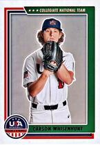 2022 Panini USA Baseball Stars & Stripes (Hobby) #38 Carson Whisenhunt