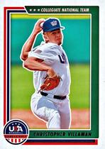 2022 Panini USA Baseball Stars & Stripes (Hobby) #45 Christopher Villaman