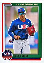 2022 Panini USA Baseball Stars & Stripes (Hobby) #55 Elijah Green