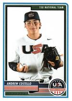 2023 Panini USA Baseball Stars & Stripes (Optichrome) #24 Andrew Costello