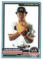 2023 Panini USA Baseball Stars & Stripes (Optichrome) #36 Sebastian Norman