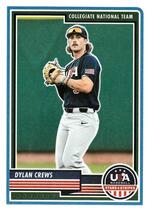 2023 Panini USA Baseball Stars & Stripes (Optichrome) #86 Dylan Crews