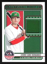 2023 Panini USA BB Stars n Stripes Mexico U-18 World Cup Materials #16 Ichiro Cano Hernandez