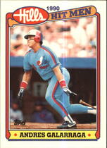 1990 Topps Hills Hit Men #31 Andres Galarraga