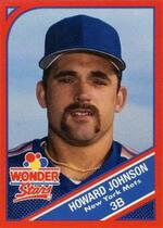 1990 Wonder Bread Stars #17 Howard Johnson
