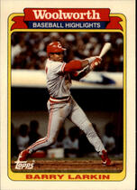 1991 Woolworths #30 Barry Larkin