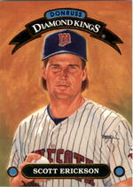 1992 Donruss Diamond Kings #DK-21 Scott Erickson