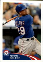 2012 Topps Stickers #121 Adrian Beltre