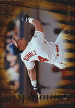 1996 Pinnacle Zenith #142 Manny Ramirez