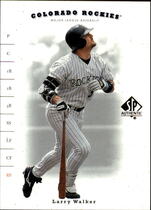 2001 SP Authentic #90 Larry Walker