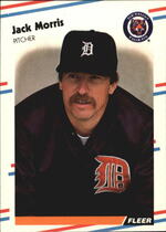 1988 Fleer Glossy #64 Jack Morris