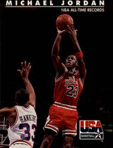 1992 SkyBox USA #45 Michael Jordan