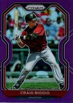 2021 Panini Prizm Purple Prizm #10 Craig Biggio