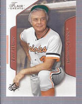 2003 Flair Greats #15 Earl Weaver