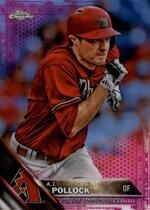 2016 Topps Chrome Pink Refractor #159 A.J. Pollock