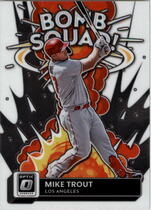 2022 Donruss Optic Bomb Squad #8 Mike Trout