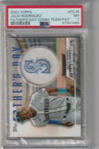 2023 Topps Fathers Day Commemorative Team Patch #FD-JR Julio Rodriguez