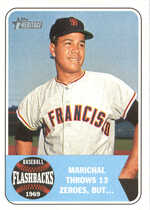 2018 Topps Heritage Baseball Flashbacks #BF-JM Juan Marichal