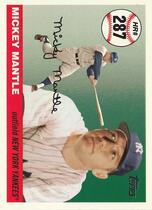 2007 Topps Mantle Home Run History #MHR287 Mickey Mantle
