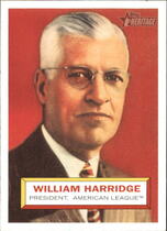 2005 Topps Heritage #1 Will Harridge