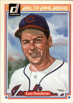 1983 Donruss Hall of Fame Heroes #12 Lou Boudreau