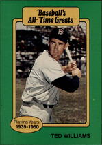 1987 Hygrade All-Time Greats #NNO Ted Williams