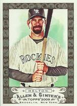 2009 Topps Allen & Ginter Code #245 Todd Helton