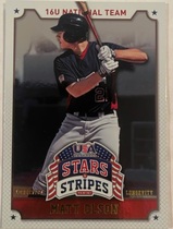 2015 Panini USA Stars and Stripes Longevity Base #73 Matt Olson