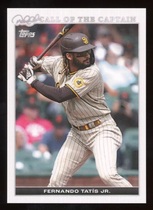 2022 Topps X Derek Jeter Call of the Captain #35 Fernando Tatis Jr.
