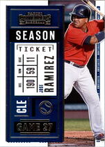 2020 Panini Contenders #96 Jose Ramirez