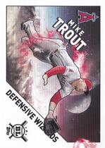 2020 Topps Big League Defensive Wizards #DW-14 Mike Trout