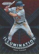 2021 Panini Prizm Illumination #IL-11 Trea Turner