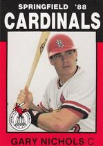 1988 Best Springfield Cardinals #23 Gary Nichols
