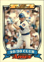 1989 Topps Ames 20/20 Club #26 Ryne Sandberg