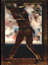 1995 Topps Embossed Golden Idols #22 Will Clark