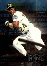 1996 Metal Universe #237 Rickey Henderson